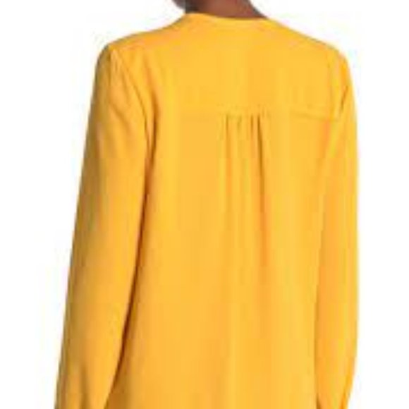 Pleione Black V-neck blouse szS - Picture 10 of 10